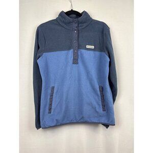 Women’s Columbia Size Large Fleece Three Quarter Button Up